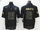 Nike Falcons 21 Todd Gurley II Black 2020 Salute To Service Limited Jersey,baseball caps,new era cap wholesale,wholesale hats